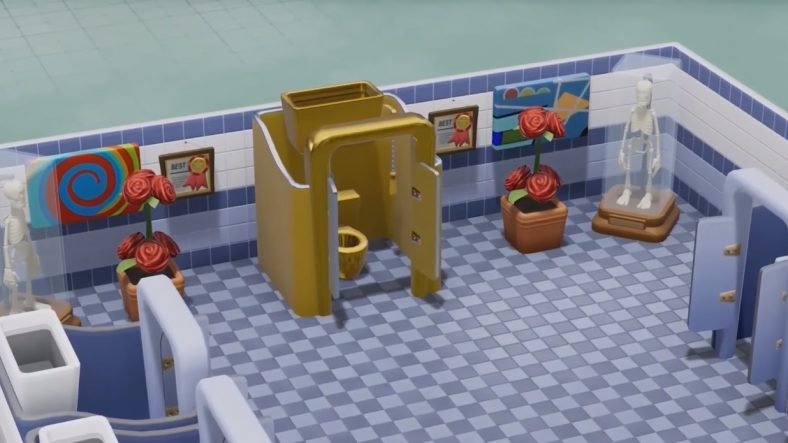Two Point Hospital Golden Toilet Guide