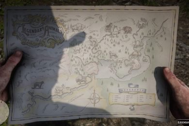 Red Dead Redemption 2 Legendary Animals Locations Guide
