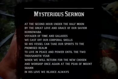 Red Dead Redemption 2 UFO Easter Egg Guide