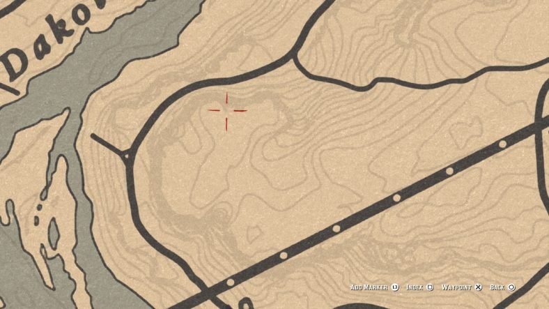 Red Dead Online Bard's Crossing Treasure Guide – Map Location