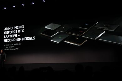Nvidia RTX Mobile GPU