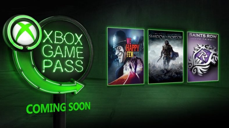 New Titles Xbox Game Pass