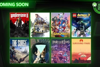 Xbox Game Pass New