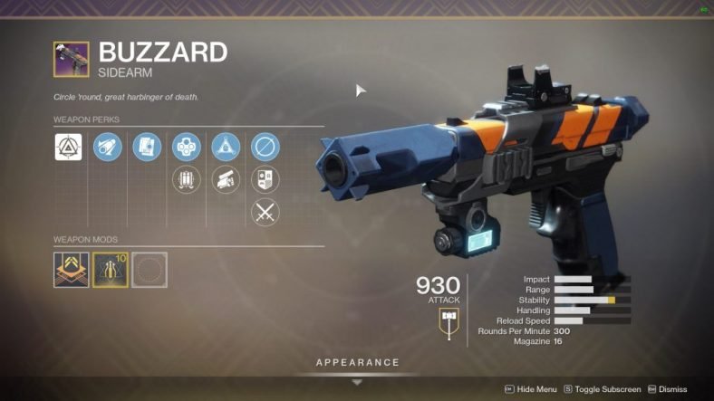 Destiny 2 Season of Dawn Buzzard Vanguard Ritual Weapon Guide