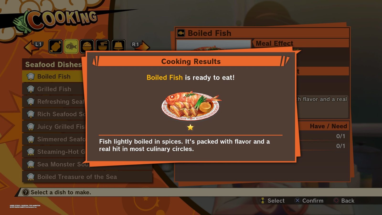 Dragon Ball Z Kakarot Recipes Guide Normal Recipes, How to Cook