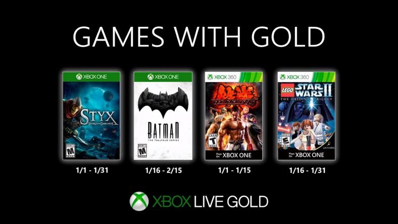 Games with Gold January 2020