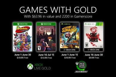 Xbox Games with Gold June