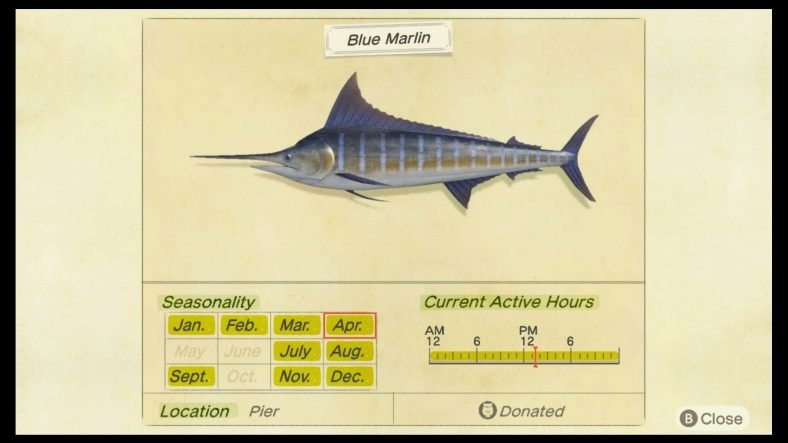 How to Catch Blue Marlin in Animal Crossing New Horizons