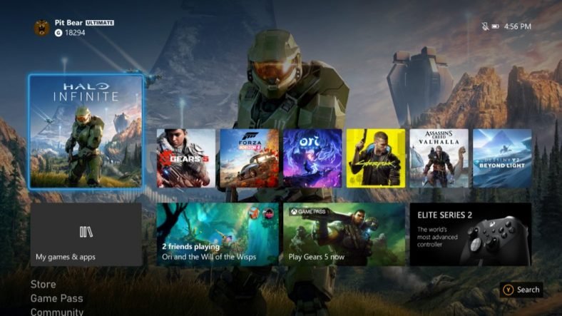 Xbox UI Update