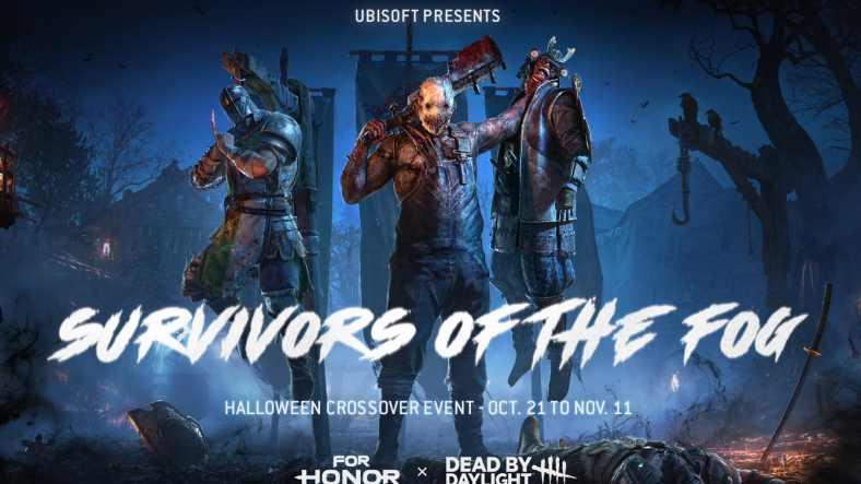 Ubisoft has just announced the For Honor Dead by Daylight Halloween Crossover event starting today, 21st October.