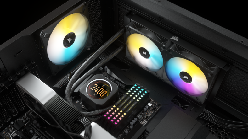 Corsair Elite LCD CPU Coolers