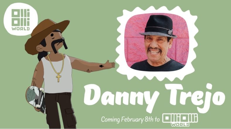 OlliOlli World Danny Trejo
