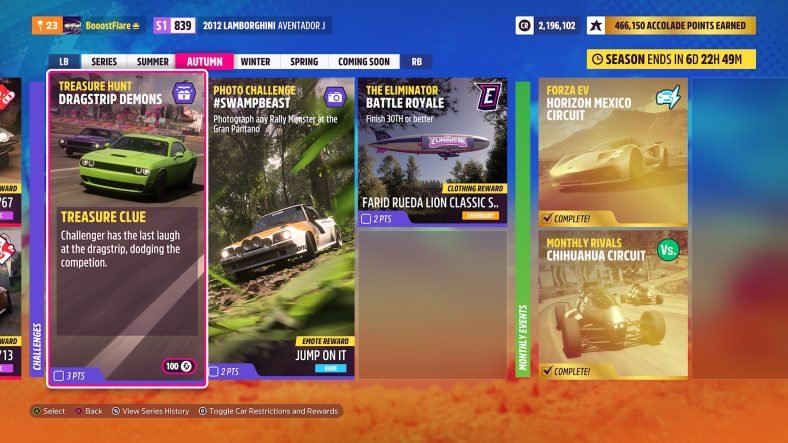 Forza Horizon 5 Dragstrip Demons Treasure Hunt Guide