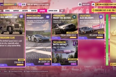Forza Horizon 5 Fame and Fortune Treasure Hunt Guide
