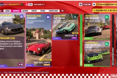 Forza Horizon 5 The Grand Tour Treasure Hunt Guide