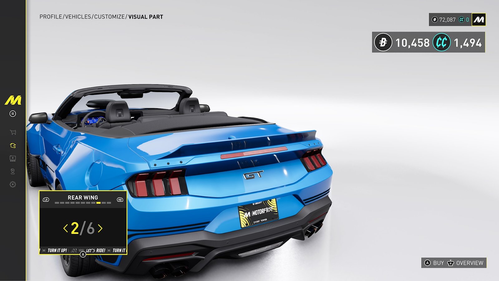 Changing spoiler on a Ford Mustang GT