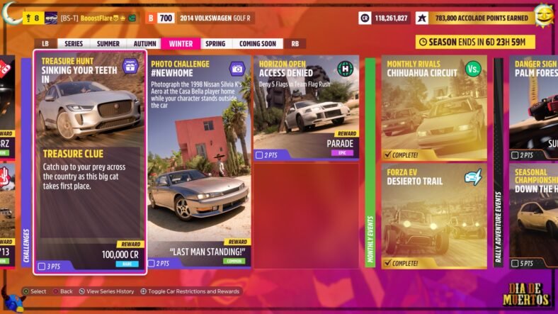 Forza Horizon 5 Sinking Your Teeth In Treasure Hunt Guide - GamesHedge