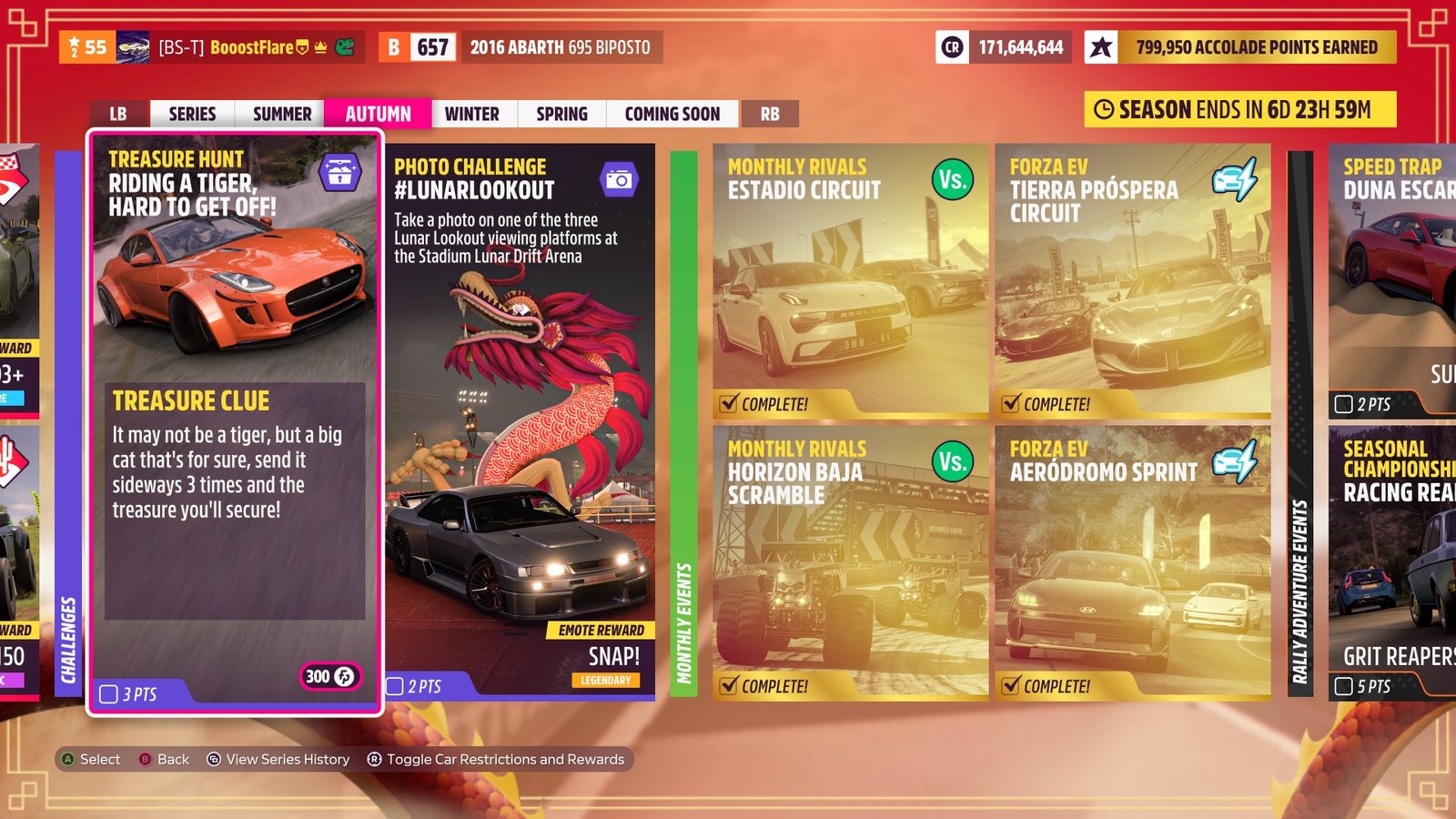 Forza Horizon 5 Riding a Tiger, Hard to Get Off Treasure Hunt