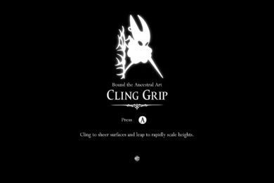 Hollow Knight: Silksong Cling Grip Guide