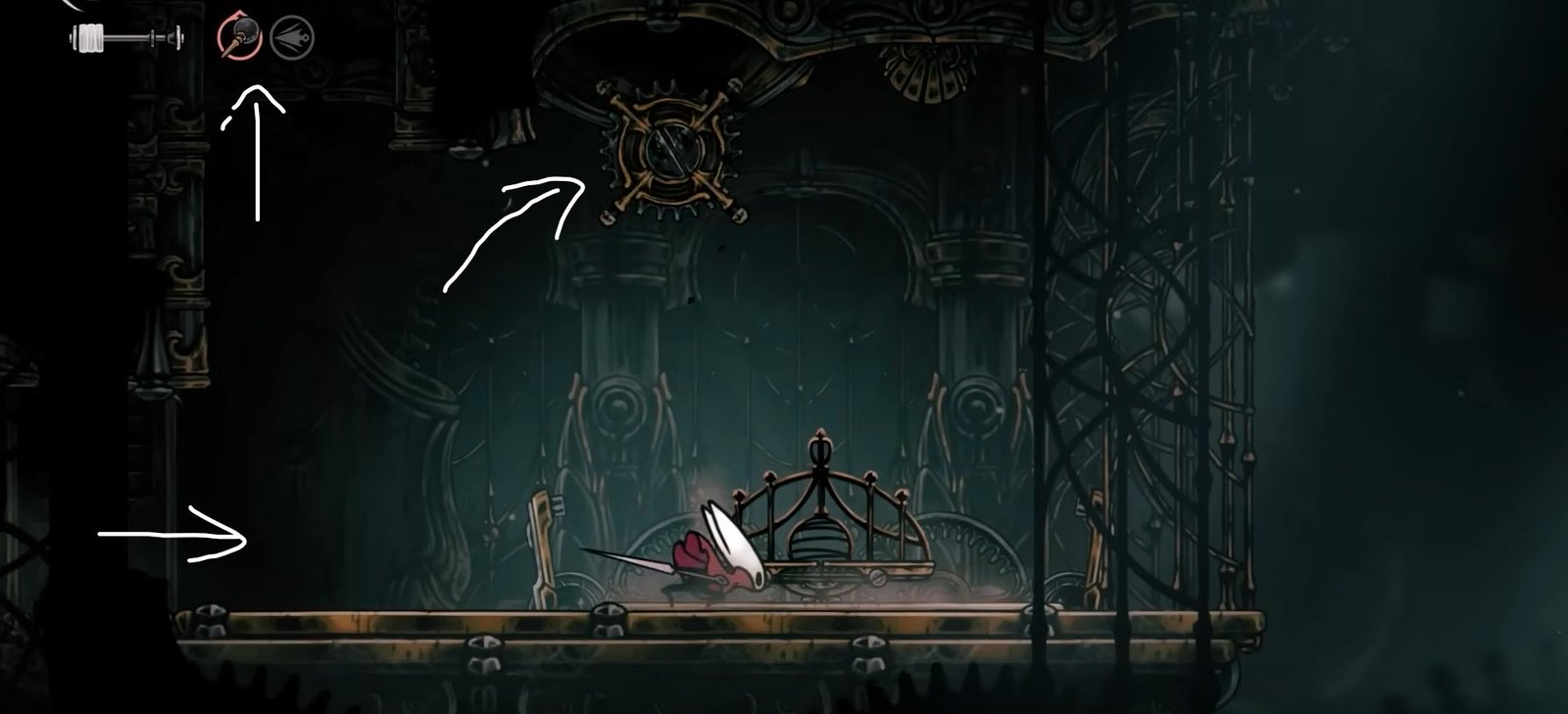 Hollow Knight: Silksong Cogwork Core Map Guide