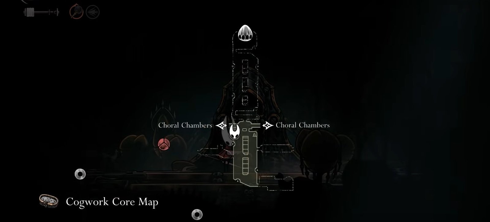 Hollow Knight: Silksong Cogwork Core Map Guide