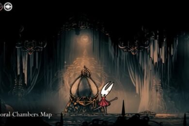 Hollow Knight: Silksong Choral Chambers Map Guide