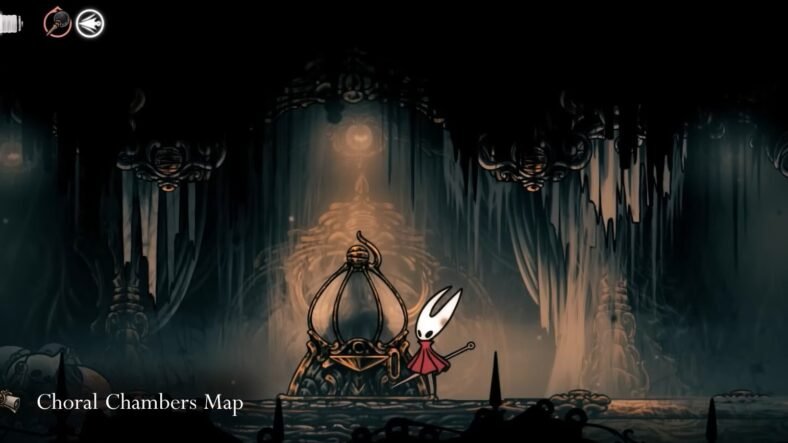 Hollow Knight: Silksong Choral Chambers Map Guide