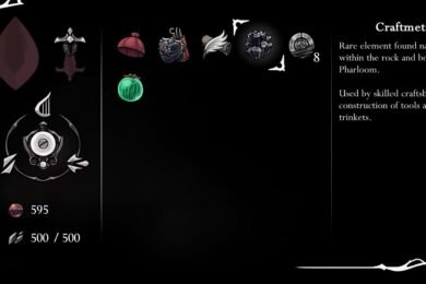 Hollow Knight: Silksong Craftmetal Guide