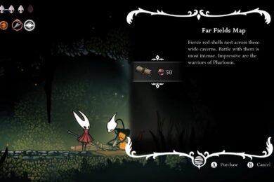 Hollow Knight: Silksong Far Fields Map Guide