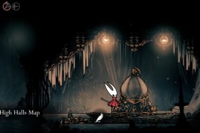 Hollow Knight: Silksong High Halls Map Guide
