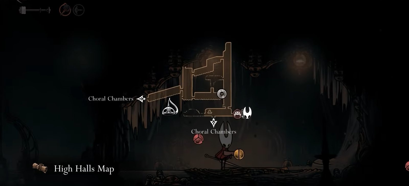 Hollow Knight: Silksong High Halls Map Guide