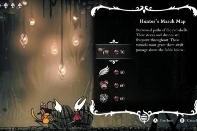 Hollow Knight: Silksong Hunter's March Map Guide