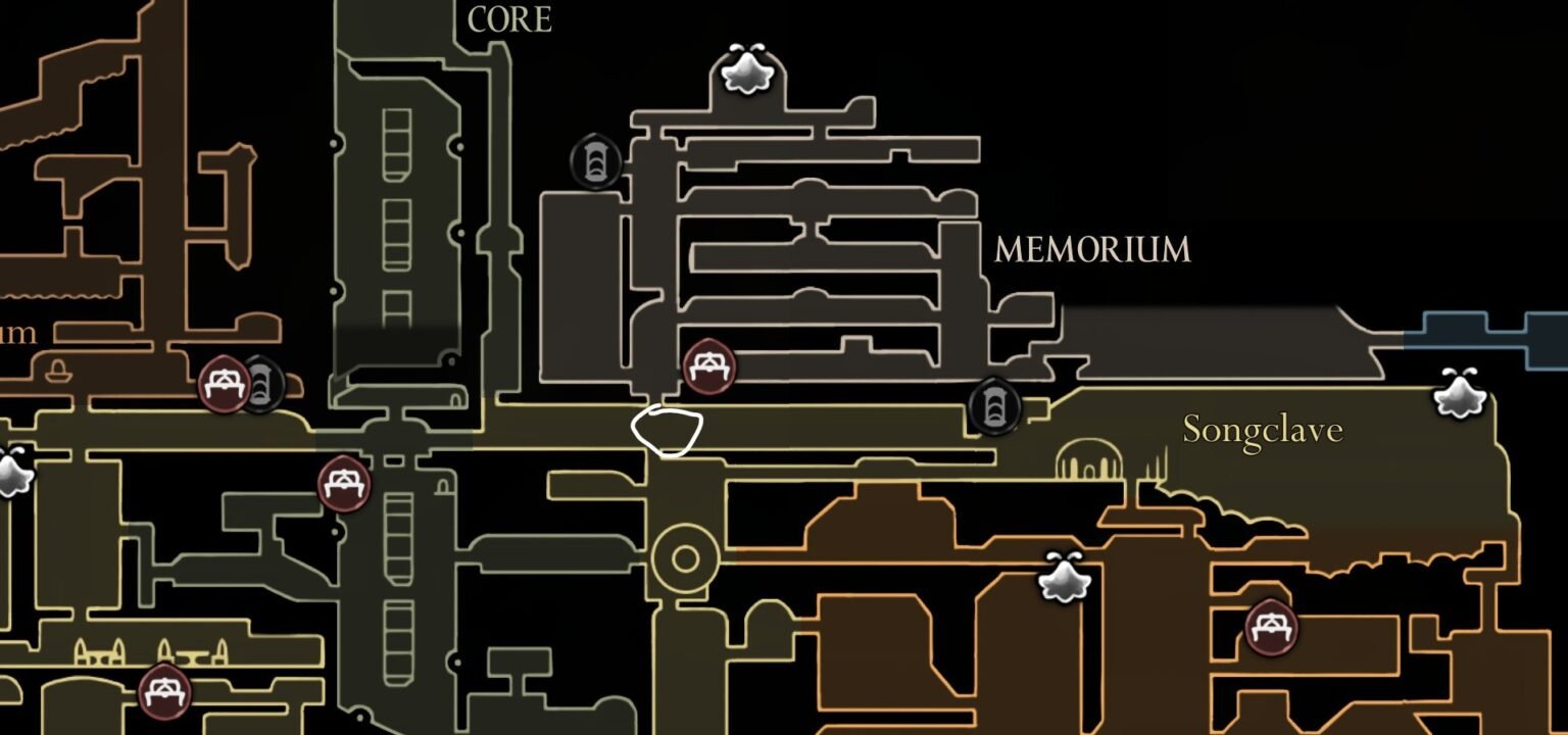 Hollow Knight: Silksong Memorium Map Guide | GamesHedge