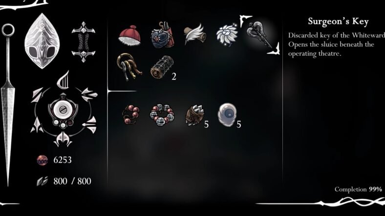 Hollow Knight: Silksong Surgeon's Key Guide