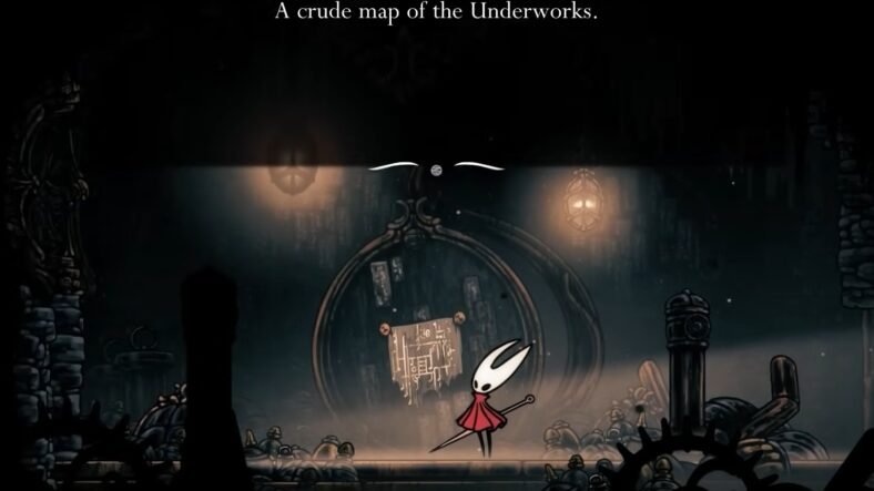 Hollow Knight: Silksong Underworks Map Guide