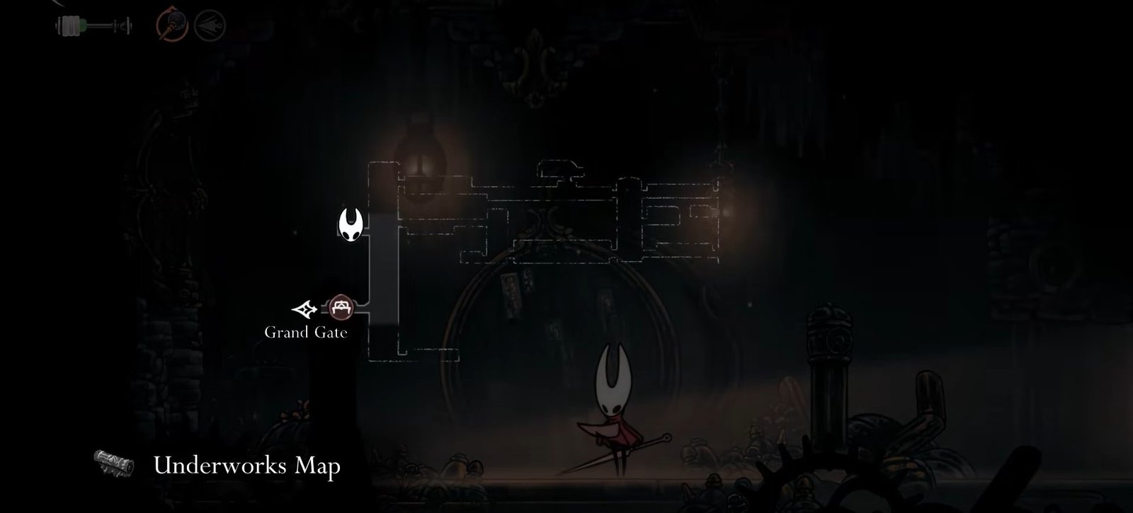 Hollow Knight: Silksong Underworks Map Guide