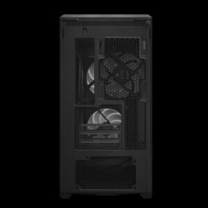 Rear profile of a PC case