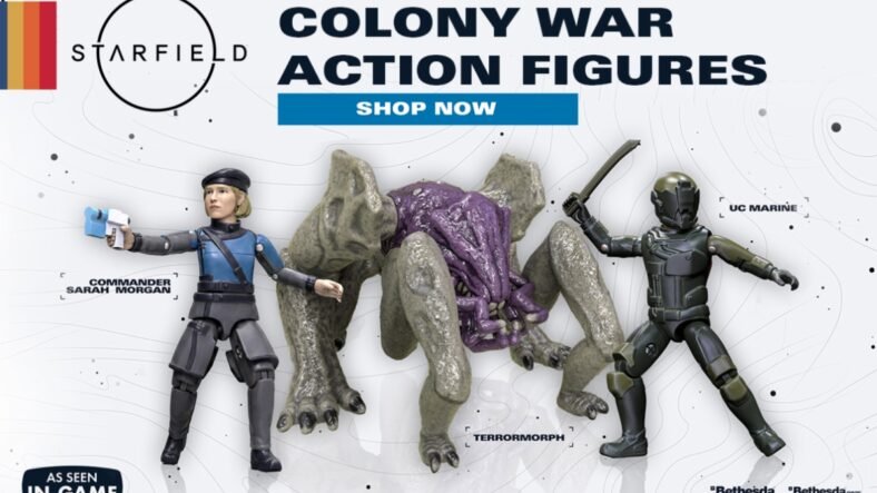 Starfield Colony War Action Figures