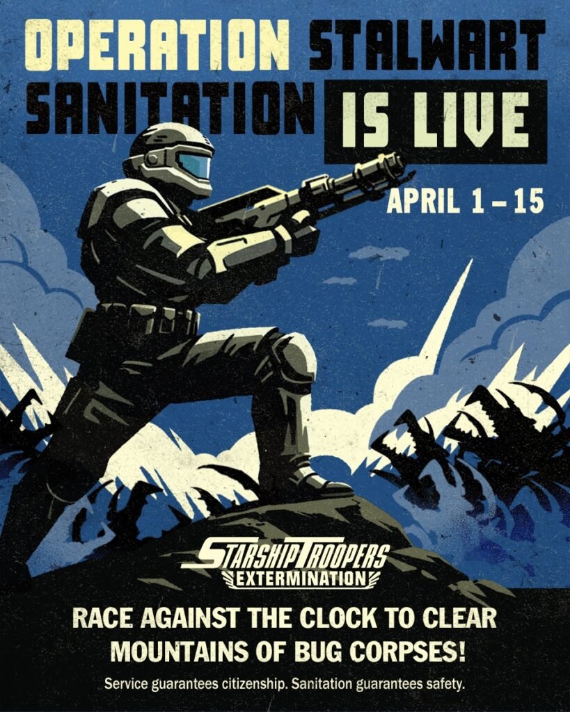 Starship Troopers Extermination Operation Stalwart Sanitation