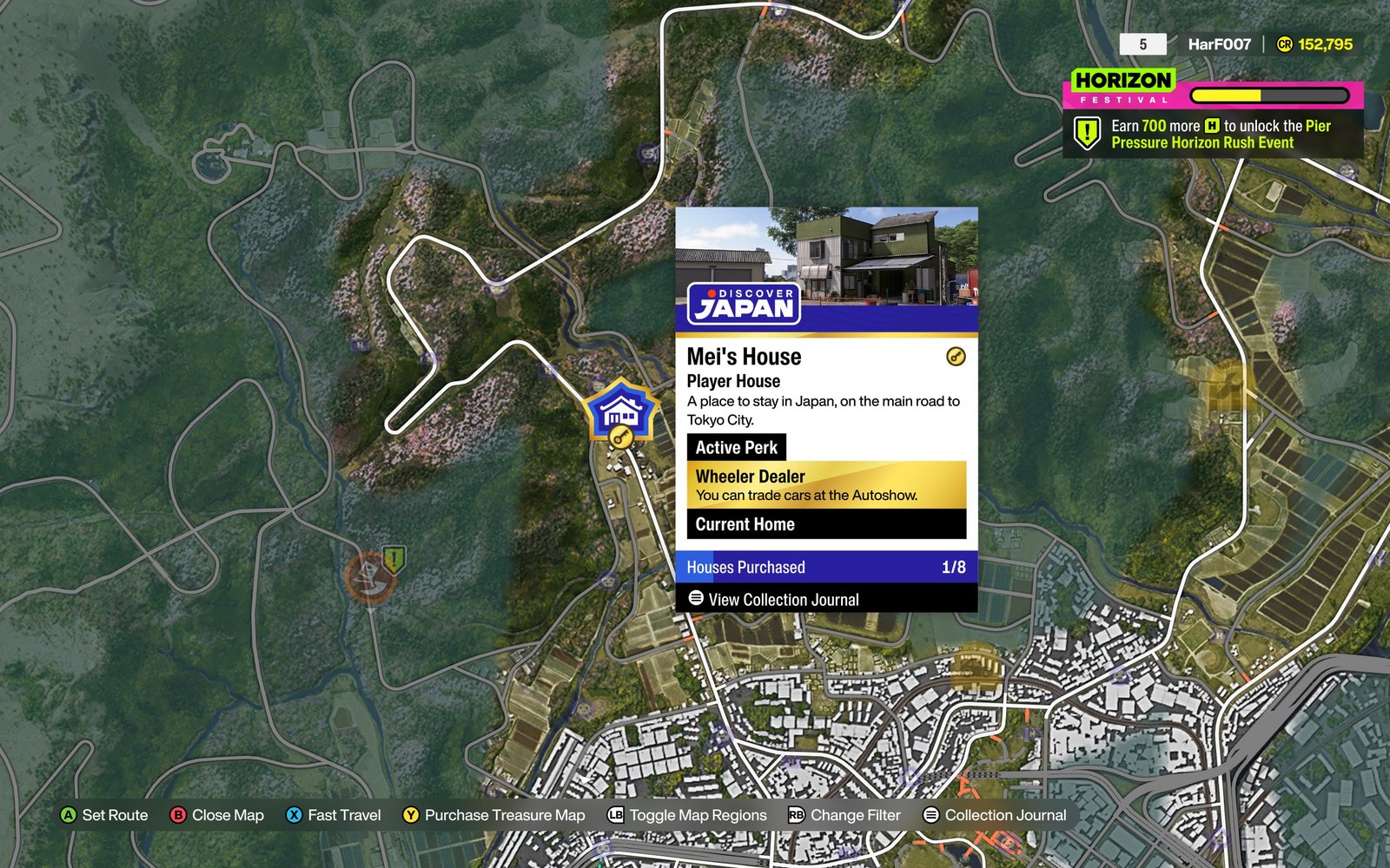 Mei's House on the map