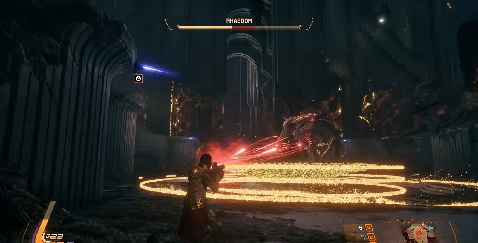 Saros Rhabdom Boss Battle Guide
