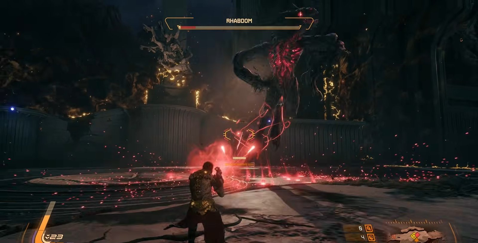 Saros Rhabdom Boss Battle Guide