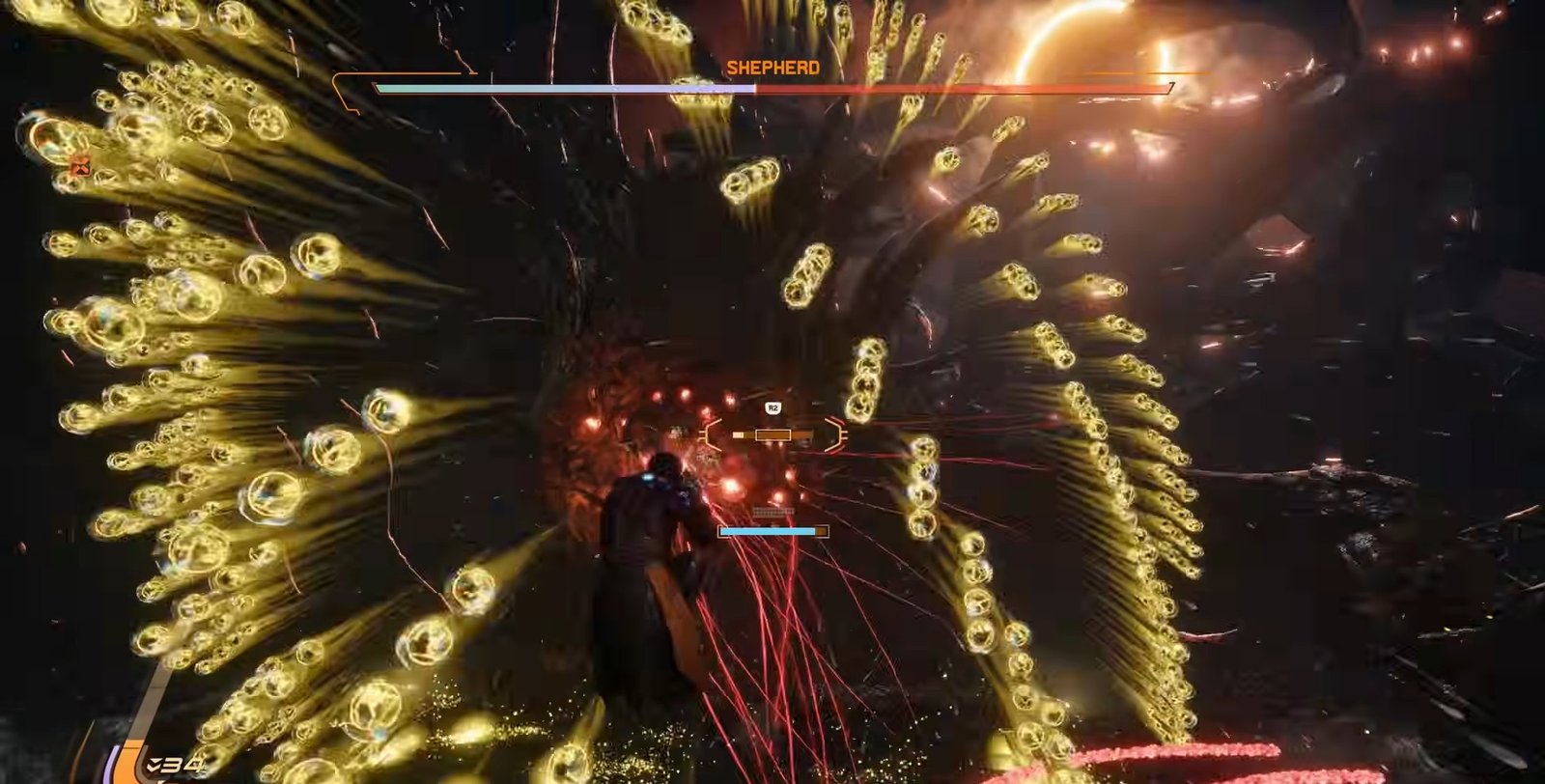 Third Phase Shepherd Yellow orb attack