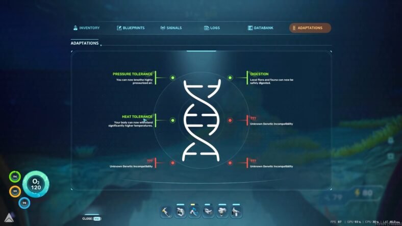 Subnautica 2 Swim Hot Water