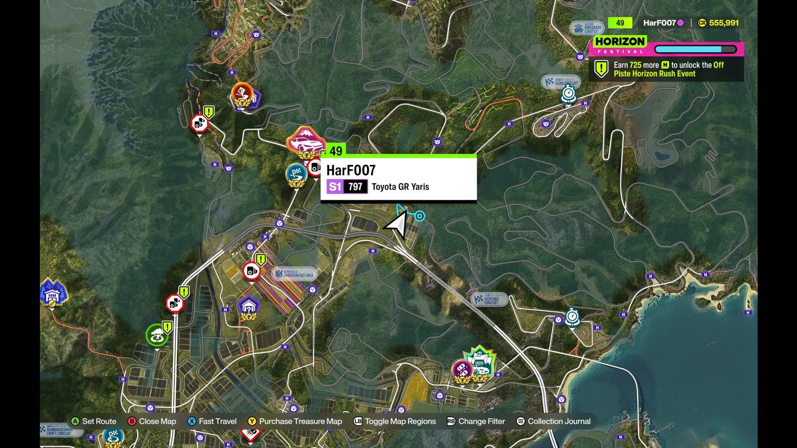 BMW M1 location on the map