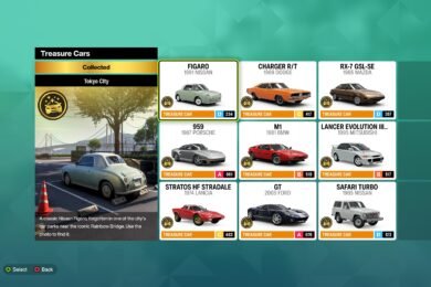 Forza Horizon 6 Treasure Car Locations Guide