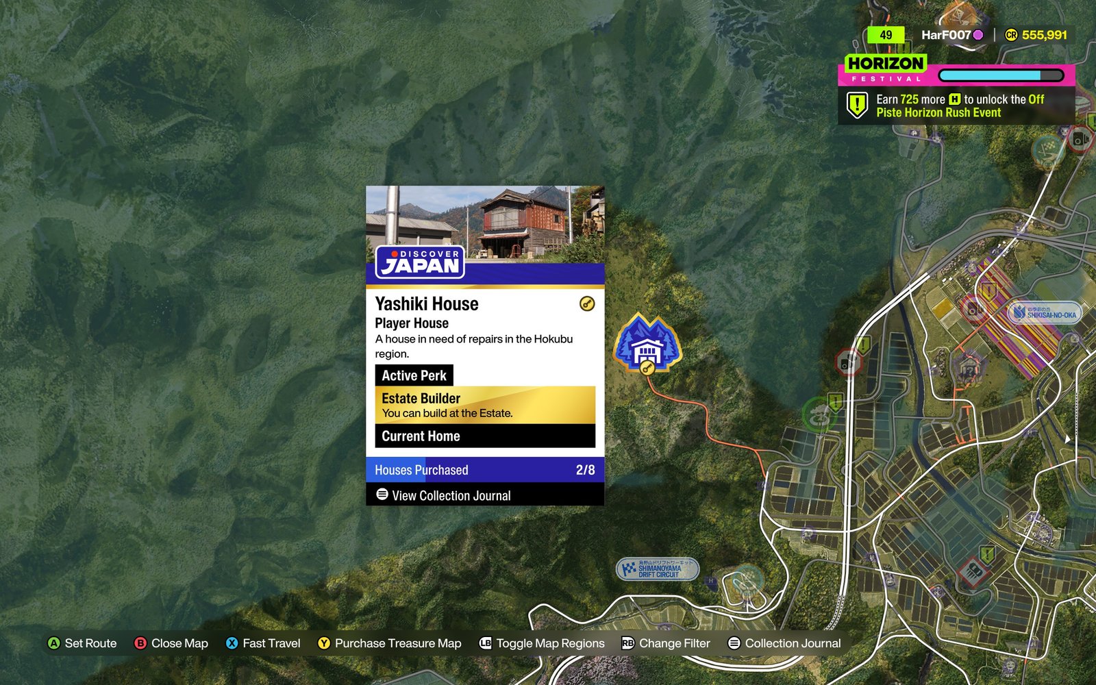Yashiki House on the map