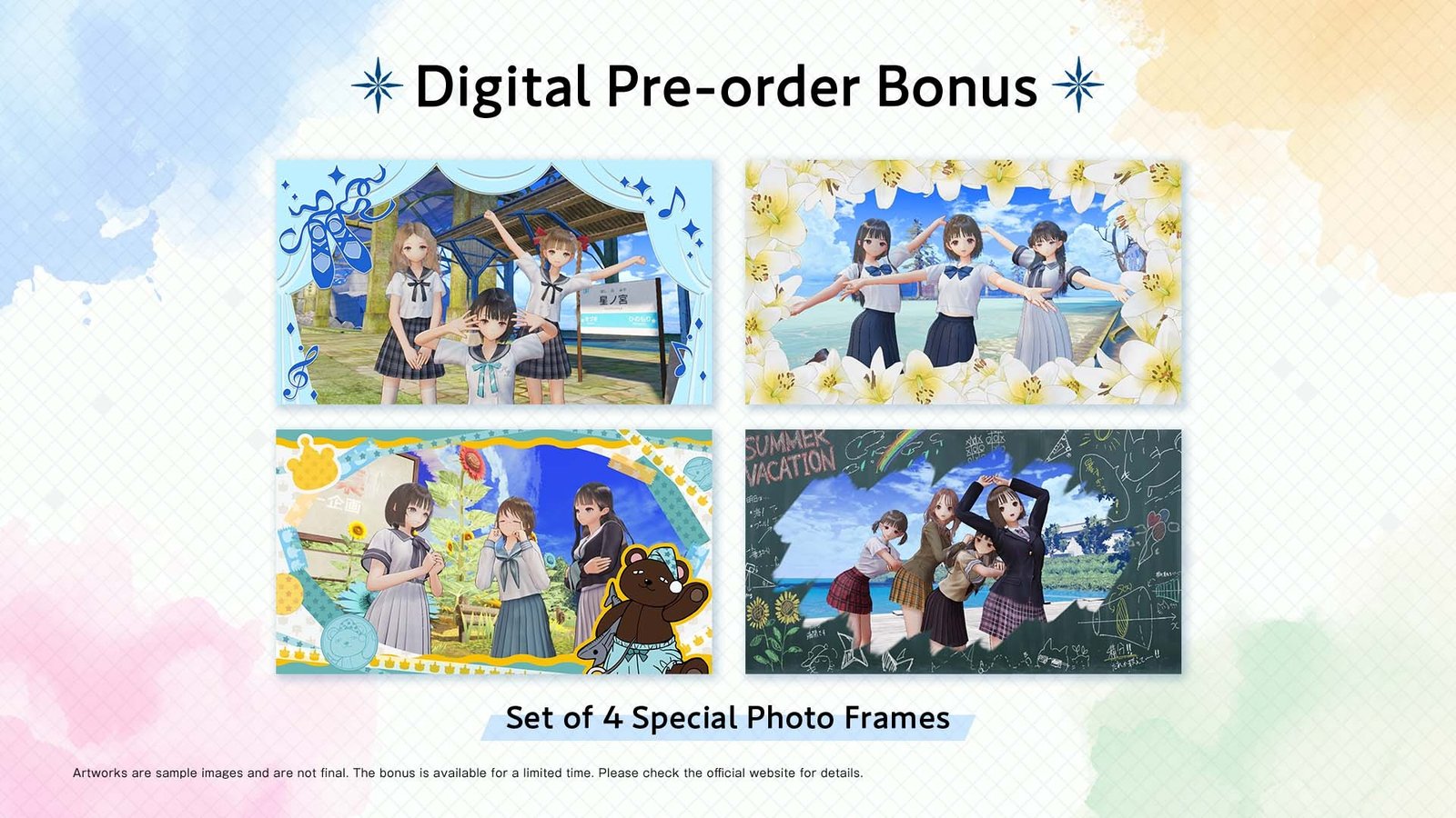 BLUE REFLECTION Quartet Pre-orders