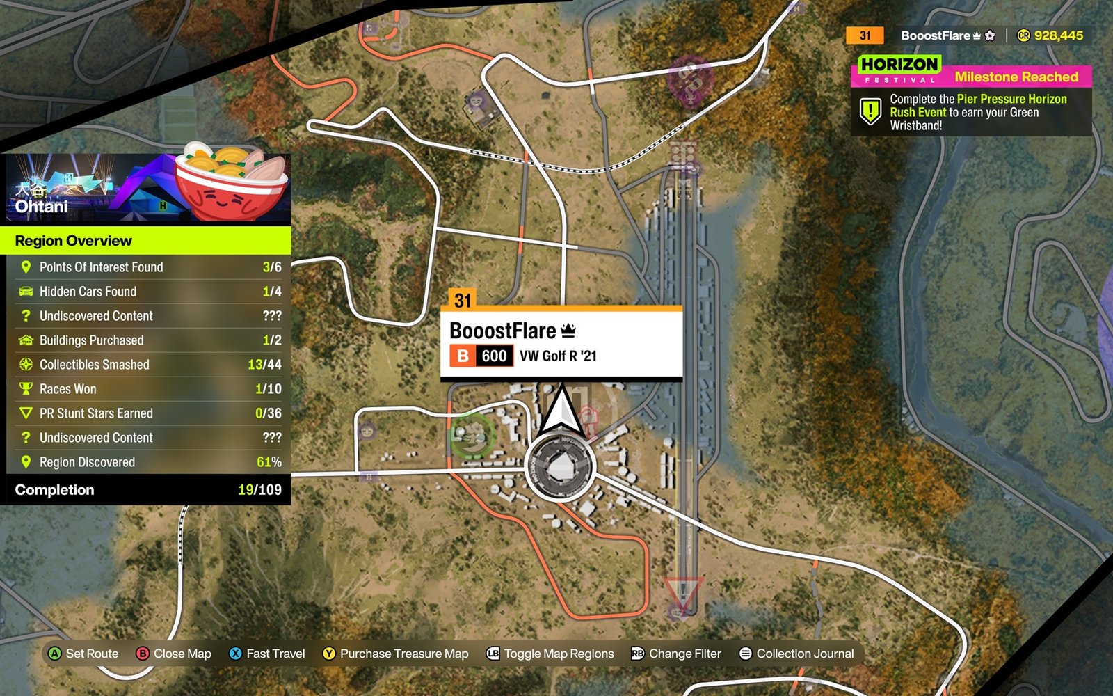 Chase Zero location on map