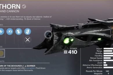 Destiny 2 Weapon of Sorrow